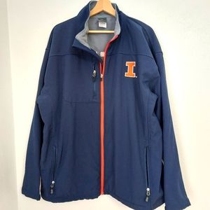Fighting Illini lined jacket